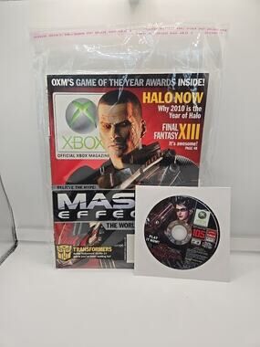 Official XBox Magazine & Demo CD ~ Capcom ~ MASS 2 EFFECT Feb. 2010 -
